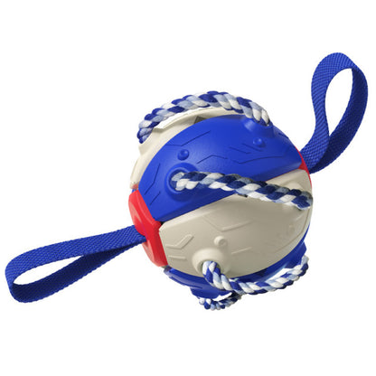 Interactive Dog Frisbee Ball Toy