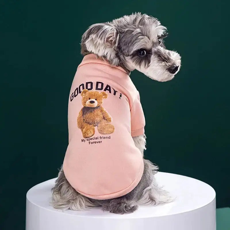 Dog Sweatshirt Bear Pullover