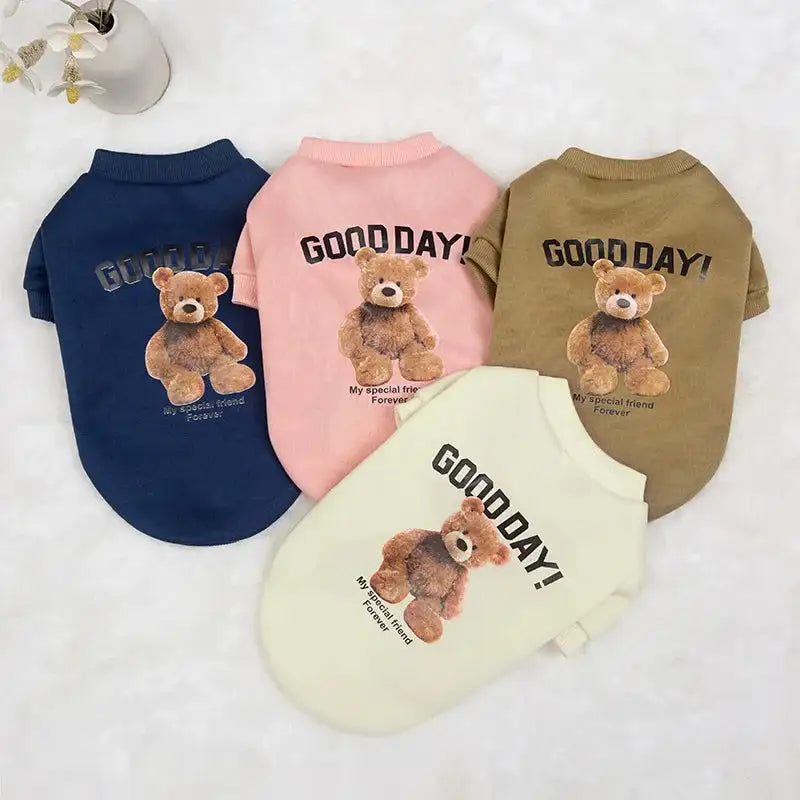 Dog Sweatshirt Bear Pullover