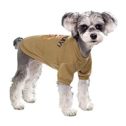 Dog Sweatshirt Bear Pullover