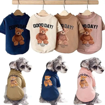 Dog Sweatshirt Bear Pullover